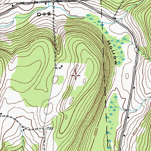 Topographic Map of Forest Lake Campground, NY
