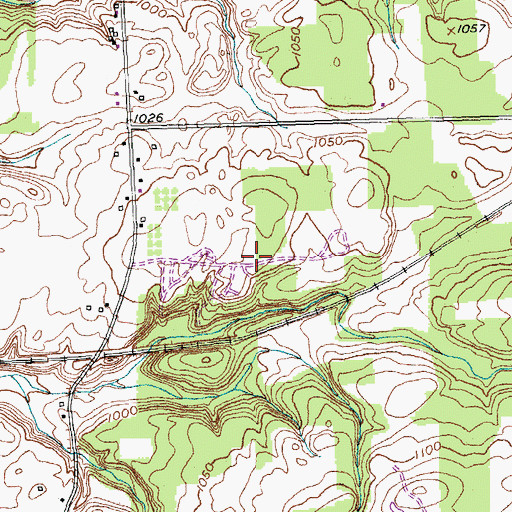 Topographic Map of Lei - Ti Campground, NY