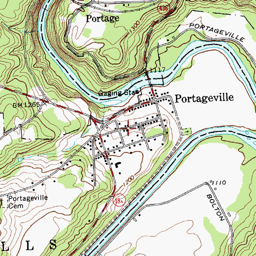 Topographic Map of Assumption Church, NY