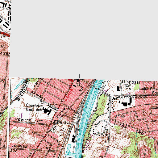Topographic Map of Christian Community Church, NY