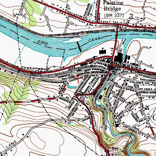 Topographic Map of Episcopal Church of the Good Shepherd, NY