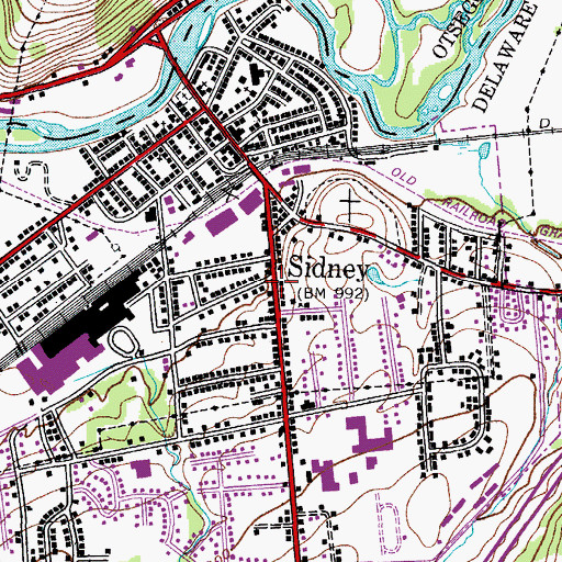 Topographic Map of Faith Community Church, NY