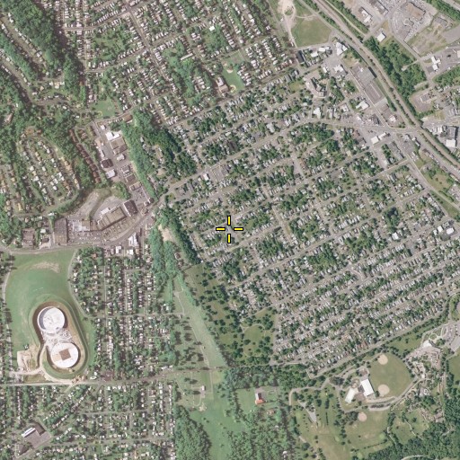 Aerial/Satellite Image of First Christian Assembly, NY