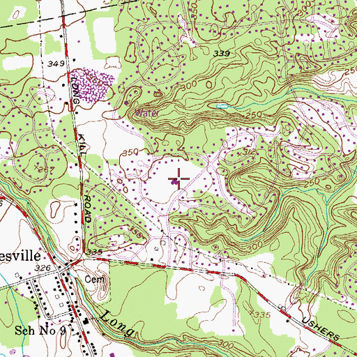 Topographic Map of Fruitful Vine Christian Church, NY