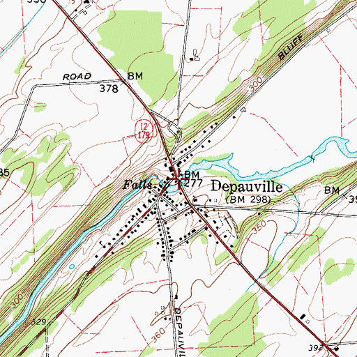 Topographic Map of New Life Christian Church, NY