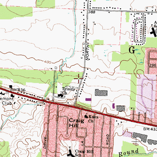 Topographic Map of New Testament Christian Church, NY