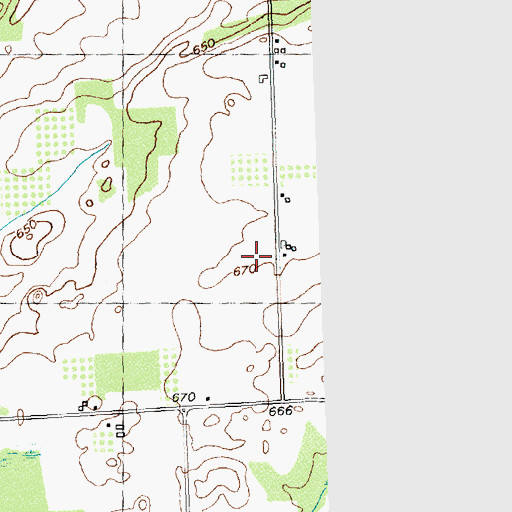 Topographic Map of Old Paths Baptist Church, NY