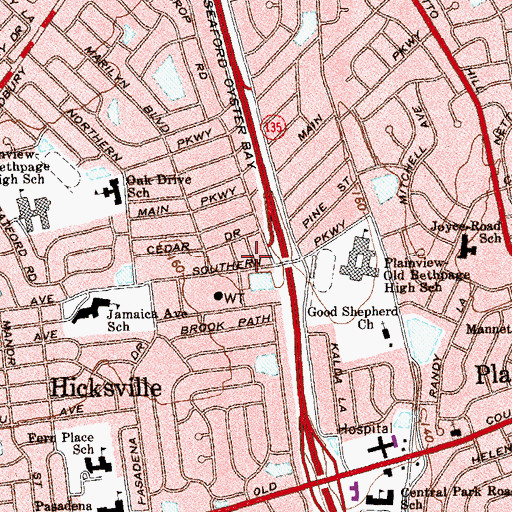 Topographic Map of Olive Tree Congregation, NY