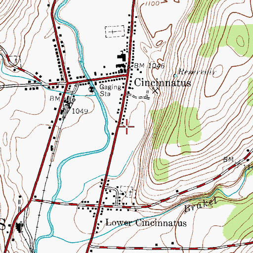 Topographic Map of Our Lady of Perpetual Help Church, NY