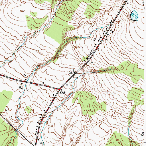 Topographic Map of Pilgrim Holiness Church, NY