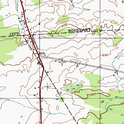 Topographic Map of Seventh Day Adventist Church, NY
