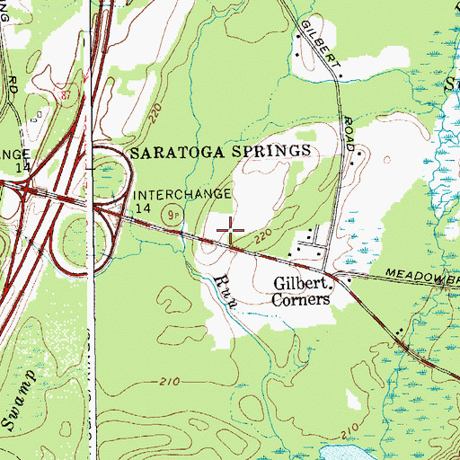 Topographic Map of Seventh Day Adventist Church, NY