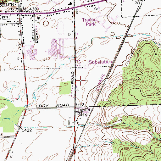 Topographic Map of The Church of Jesus Christ of Latter Day Saints, NY