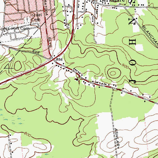 Topographic Map of The Church of Jesus Christ of Latter Day Saints, NY