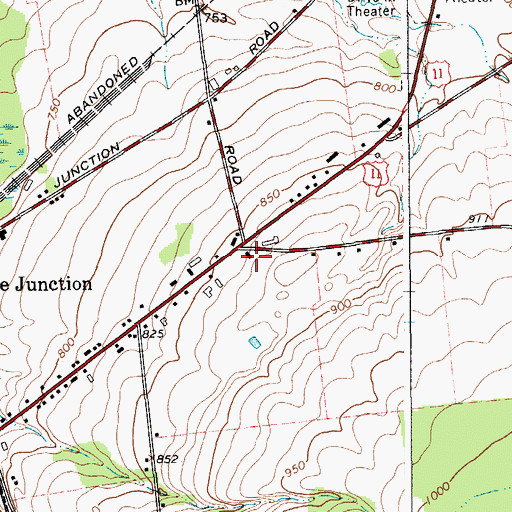 Topographic Map of The Church of Jesus Christ of Latter Day Saints, NY