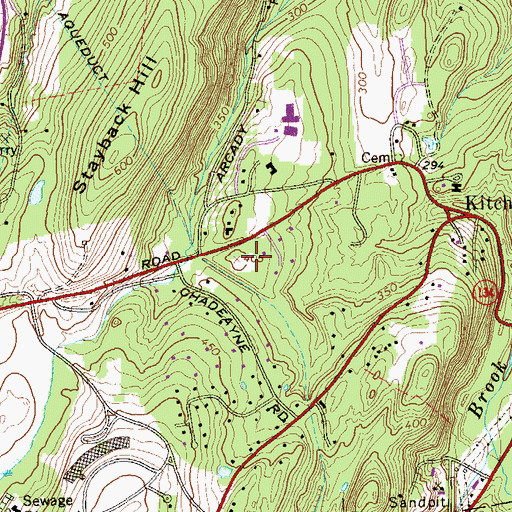 Topographic Map of The Church of Jesus Christ of Latter Day Saints, NY