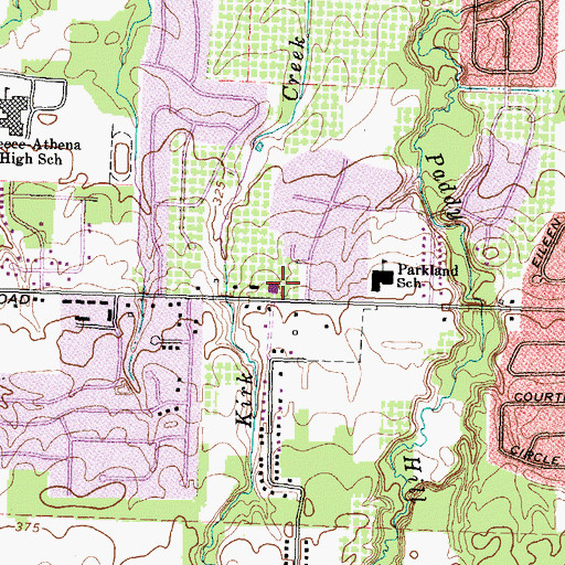 Topographic Map of The Church of Jesus Christ of Latter Day Saints, NY