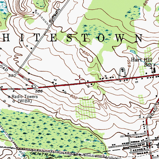 Topographic Map of The Church of Jesus Christ of Latter Day Saints, NY