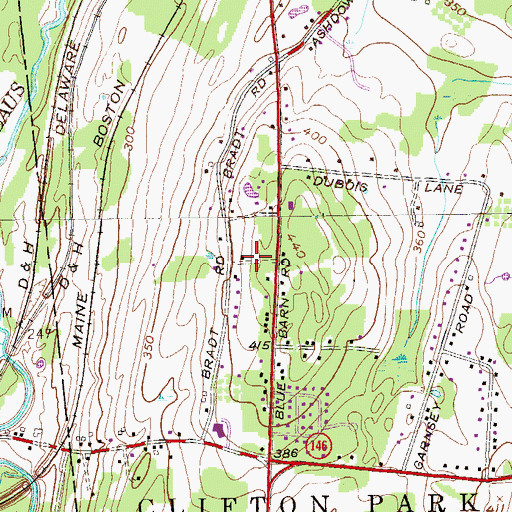 Topographic Map of The Church of Jesus Christ of Latter Day Saints, NY