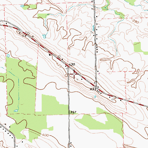 Topographic Map of Grace Evangelical Covenant Church, NY