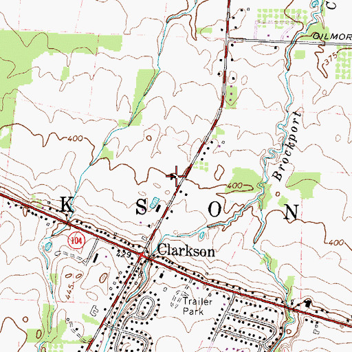 Topographic Map of Jubilee Christian Church, NY