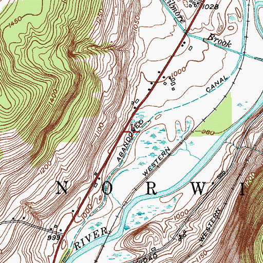 Topographic Map of Kingdom Hall of Jehovahs Witnesses, NY