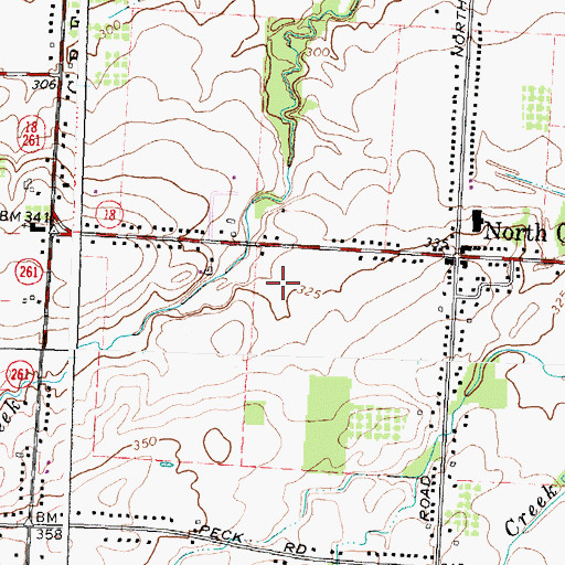 Topographic Map of Lakeshore Community Church, NY