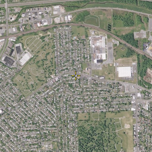 Aerial/Satellite Image of Lyncourt Wesleyan Church, NY