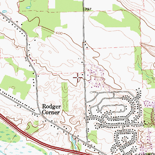 Topographic Map of Messiah Reformed Presbyterian Church, NY