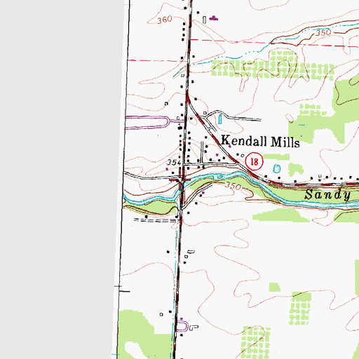 Topographic Map of Mount Olive Missionary Baptist Church, NY