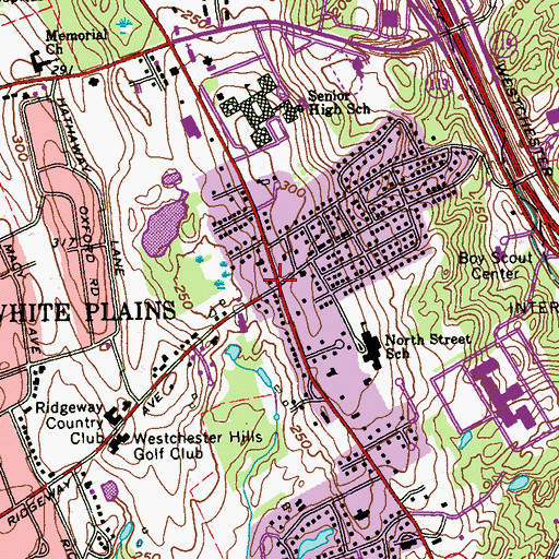 Topographic Map of New Apostolic Church, NY