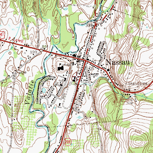 Topographic Map of New Hope for Life Ministries, NY