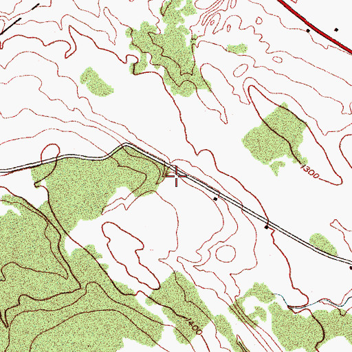 Topographic Map of River of Life Fellowship, NY
