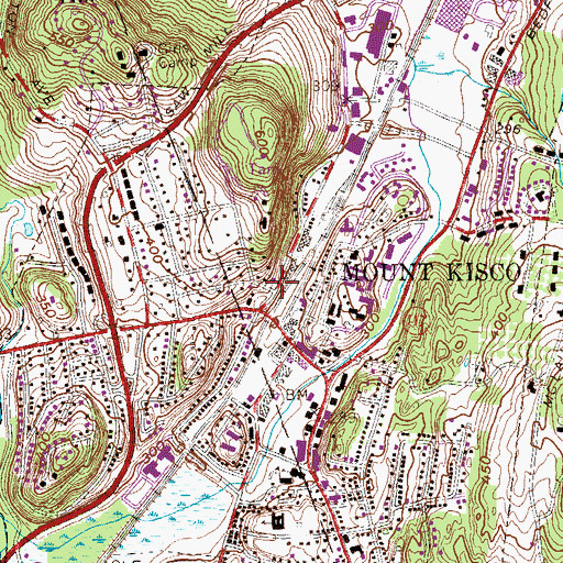 Topographic Map of Saint Francis African Methodist Episcopal Zion Church, NY