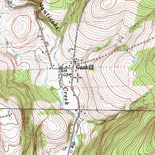 Topographic Map of Saint Maximus Orthodox Christian Church, NY
