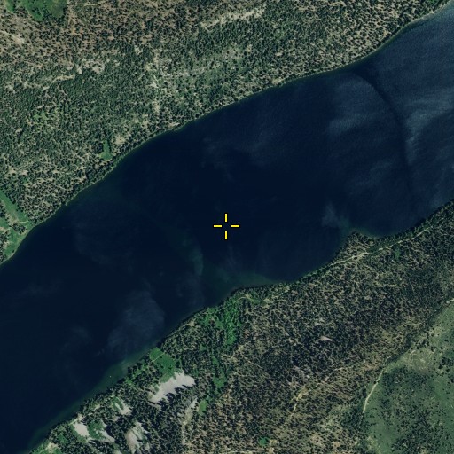 Aerial/Satellite Image of Independence Lake, CA