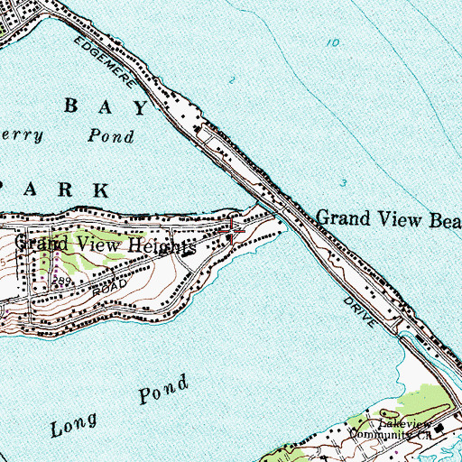 Topographic Map of Vietnamese Buddhist Association, NY