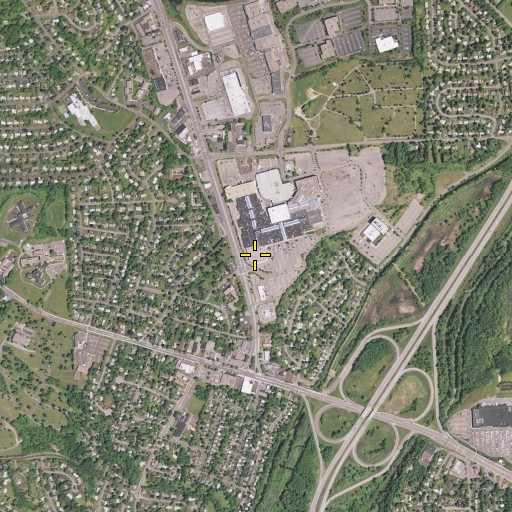 Aerial/Satellite Image of Dewitt Community Library, NY