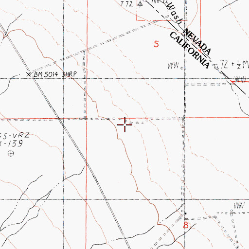 Topographic Map of Indian Garden Creek, CA