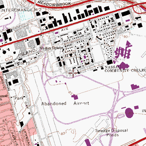 Topographic Map of Long Island Children's Museum, NY