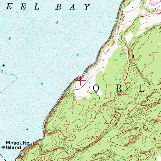 Topographic Map of Minna Anthony Common Nature Center, NY