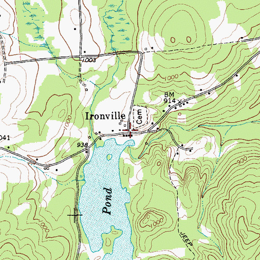 Topographic Map of Penfield Homestead Museum, NY