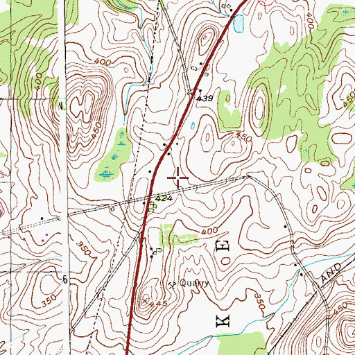 Topographic Map of Schaghticoke Town Hall, NY