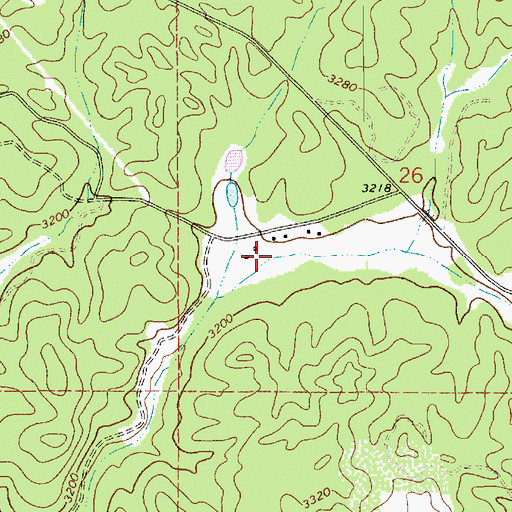 Topographic Map of Grangemont Fire Department, ID