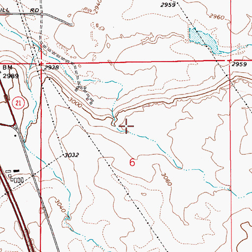 Topographic Map of Boise City Fire Department Station 12 Region 4 Hazardous Materials Team, ID