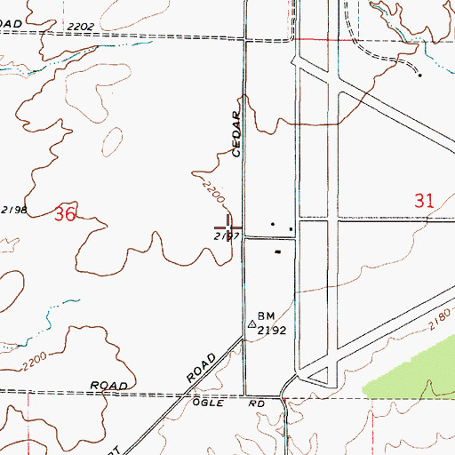 Topographic Map of Flying Firemen Facility, WA