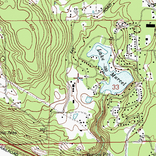 Topographic Map of Duvall / King County Fire Protection District 45 Station 69, WA