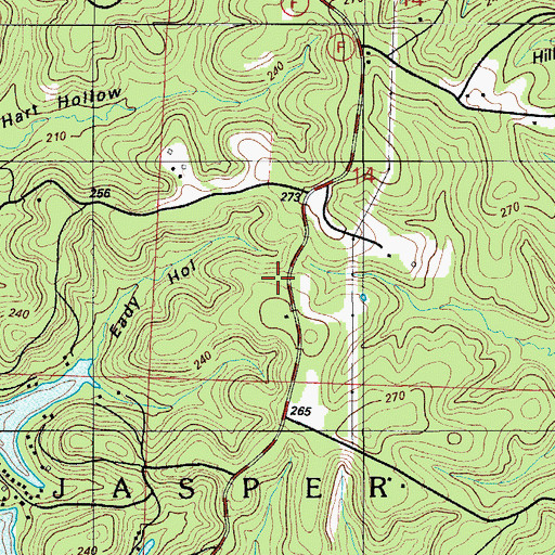 Topographic Map of Sunrise Beach Fire Department Station 4, MO