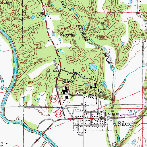 Topographic Map of Northwest Fire Protection District, MO