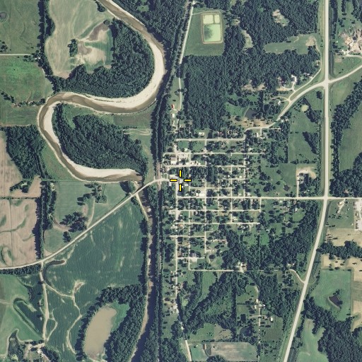 Aerial/Satellite Image of Spickard Fire Protection District, MO